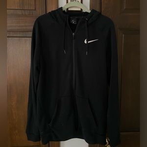 Black Nike zip up Hoodie!